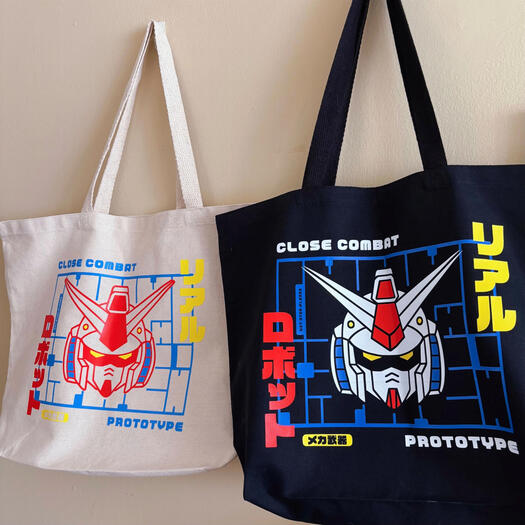 gundam tote bags