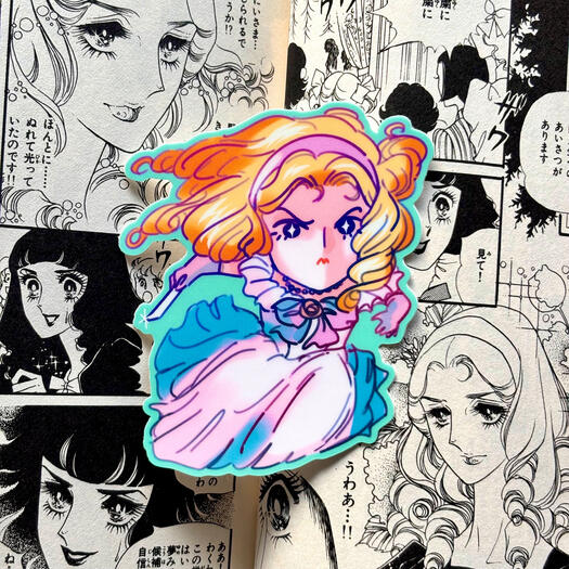 fukiko 3" sticker